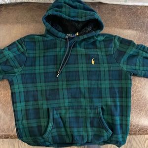 Polo Ralph Lauren Sherpa lined hoodie.